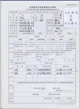 戶籍性質該填什么