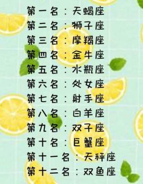 哪個星座最有殺氣