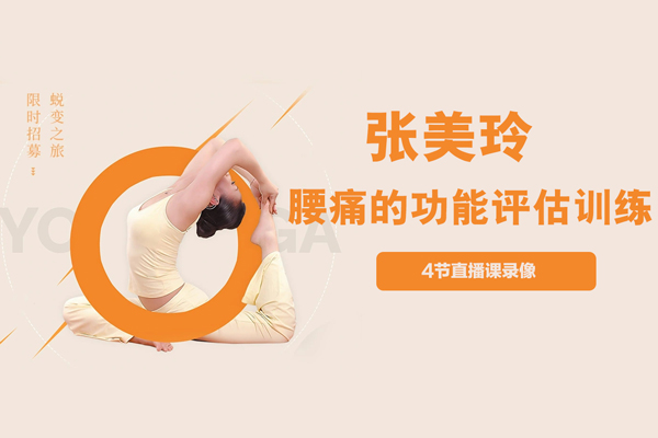 張美玲-腰痛的功能評(píng)估訓(xùn)練-4節(jié)直播課錄像