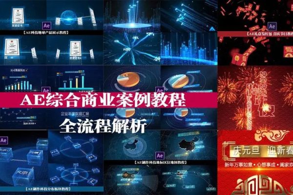 17感課堂AE綜合商業(yè)案例教程全流程解析