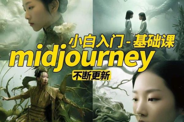 淘不掉學院·midjourney小白入門基礎-AI攝影+AI設計+AI繪畫