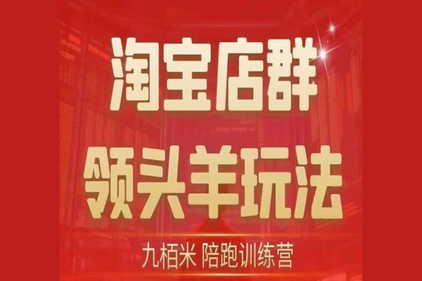 九栢米-淘寶店群領頭羊玩法