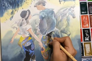 阿梗插畫師養(yǎng)成課2020年