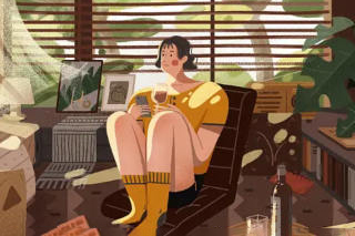 阿妹藝術(shù)-2021HOHO猴扁平插畫系統(tǒng)課