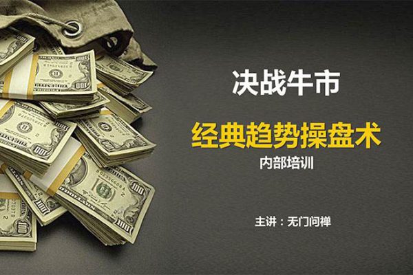 無門問禪經典趨勢操盤術《十倍趨勢牛股戰法》