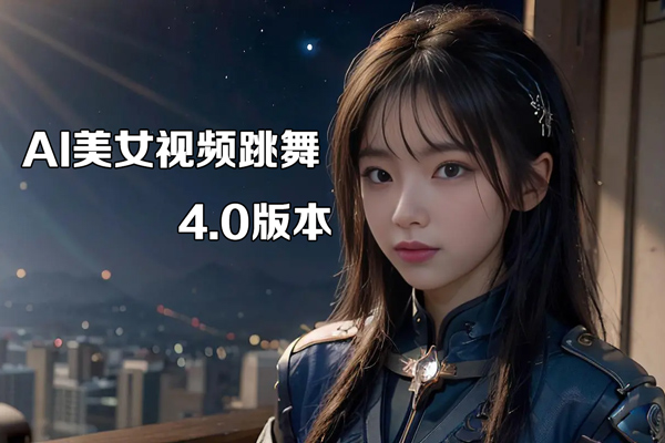 AI美女視頻跳舞4.0版本，七天短視頻快速起號(hào)變現(xiàn)，月入過(guò)萬(wàn)（教程+軟件）