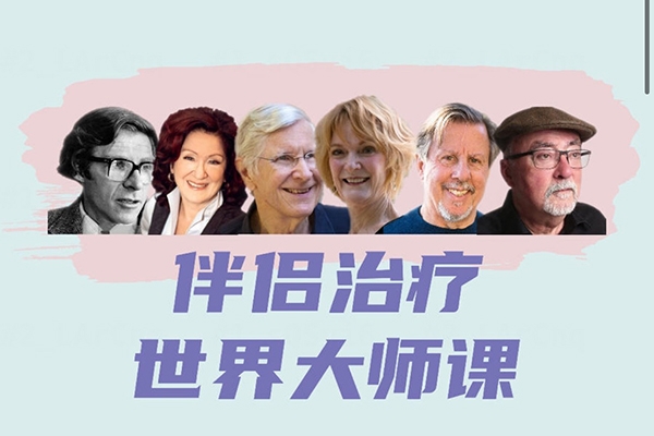 伴侶治療世界大師課，重建親密關系的六個思路，六大流派視頻24講