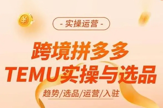 Temu跨境多多綜合運(yùn)營指南，更真實(shí)落地的實(shí)操經(jīng)驗(yàn)