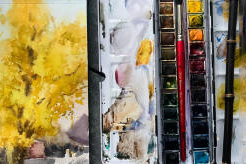 周峰水彩基礎班中級班高級班阿妹藝術