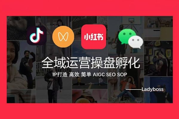 Ladyboss全域運營操盤孵化IP打造，高效 簡單 AIGC SEO SOP