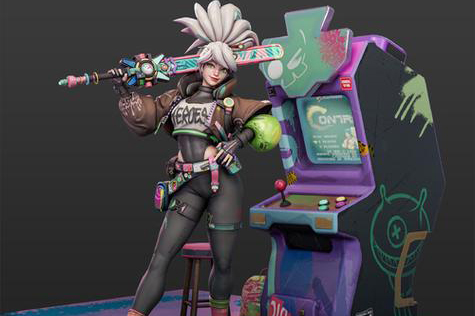 龜龜3D風格化造型研修班第2期zbrush課程