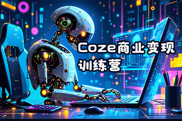 Coze商業(yè)變現(xiàn)訓練營，幫助普通人升職加薪， 獲得副業(yè)收入