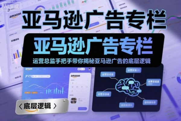 亞馬遜廣告專欄:運營總監手把手帶你揭秘亞馬遜廣告的底層邏輯